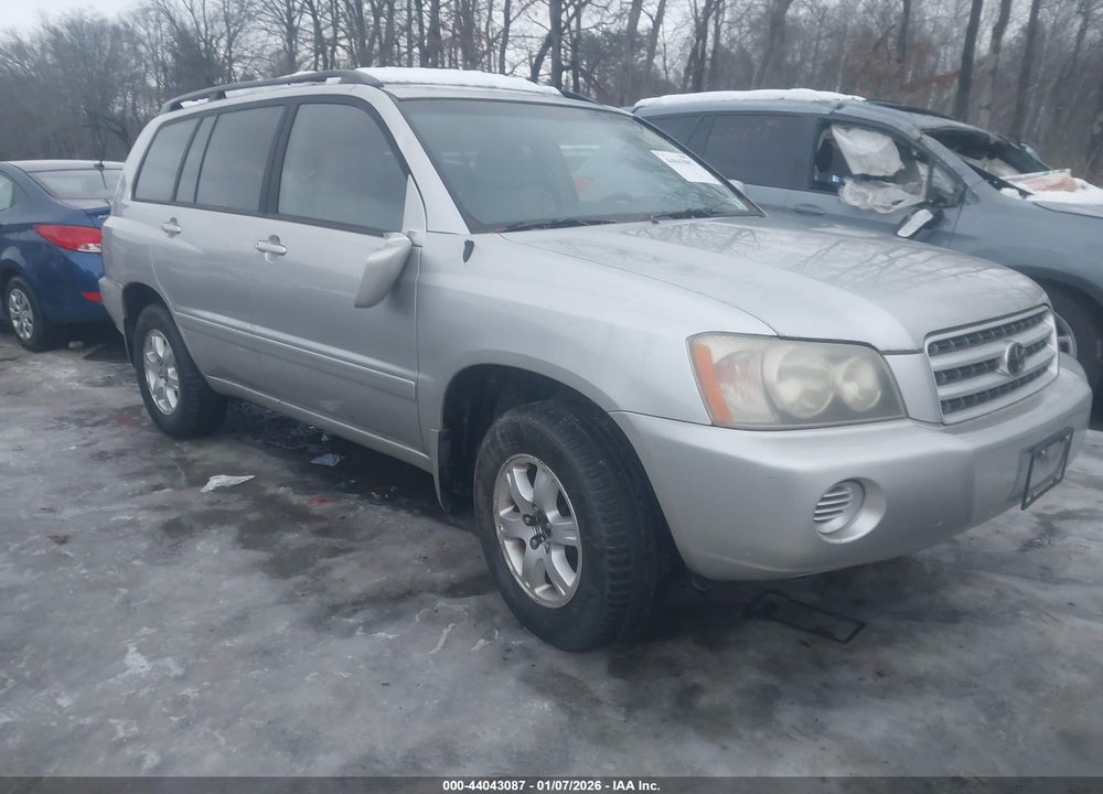 2002 TOYOTA HIGHLANDER V6 VIN: JTEHF21A720061851
