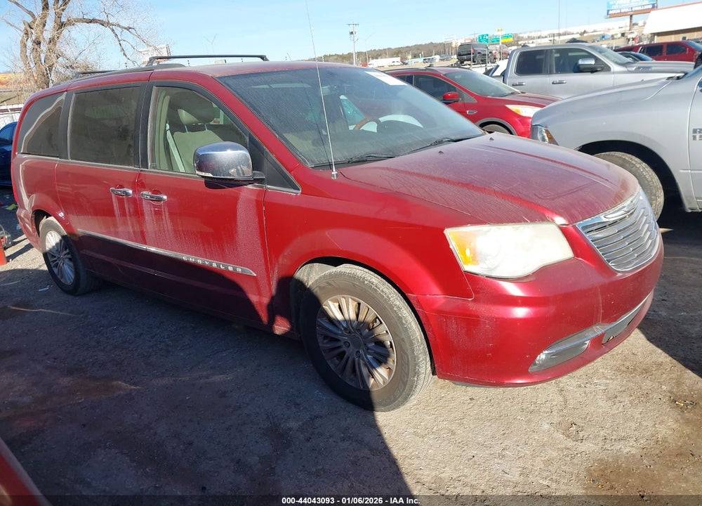 2012 CHRYSLER TOWN & COUNTRY LIMITED VIN: 2C4RC1GG3CR134972