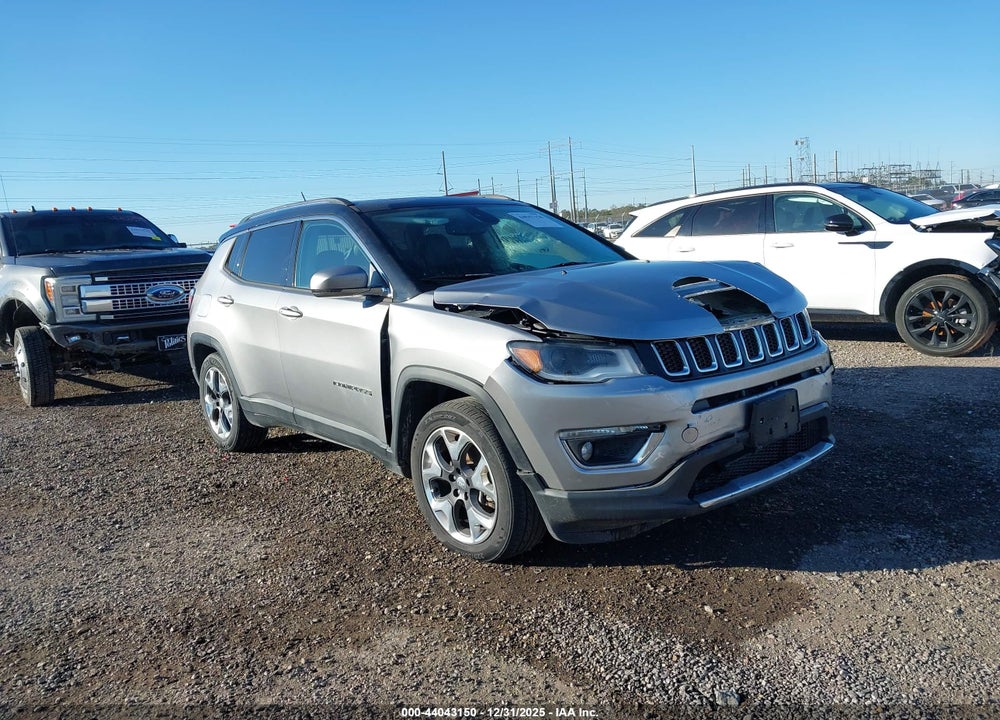 2019 JEEP COMPASS LIMITED FWD VIN: 3C4NJCCB3KT614340