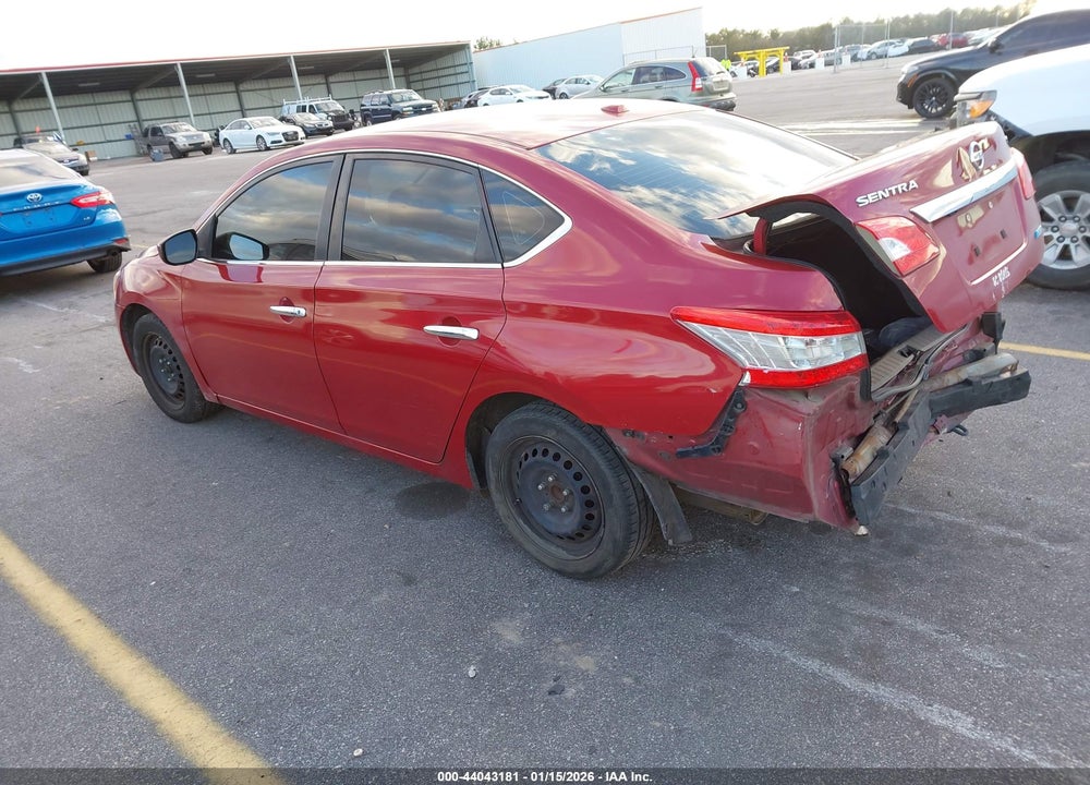 2013 NISSAN SENTRA SV VIN: 3N1AB7AP6DL719414
