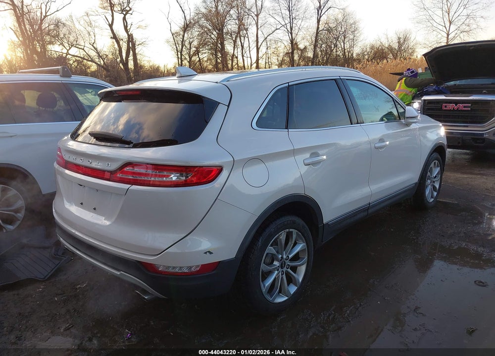 2017 LINCOLN MKC SELECT VIN: 5LMCJ2D99HUL04925