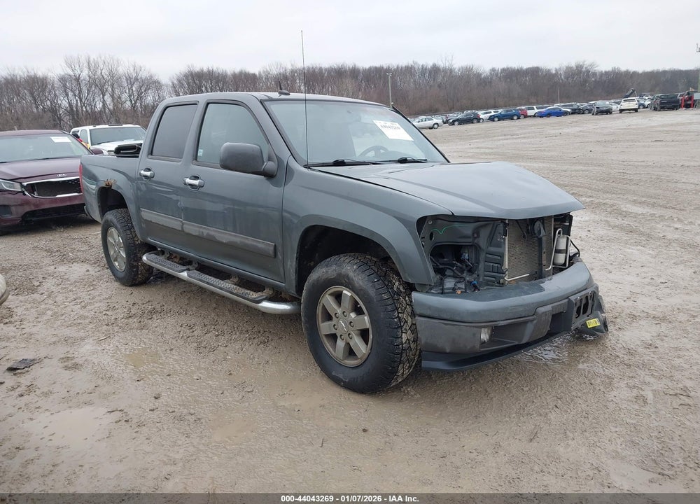 2012 CHEVROLET COLORADO 1LT VIN: 1GCHTCFE9C8137376