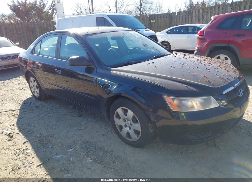 2008 HYUNDAI SONATA GLS V6 VIN: 5NPET46F38H333372