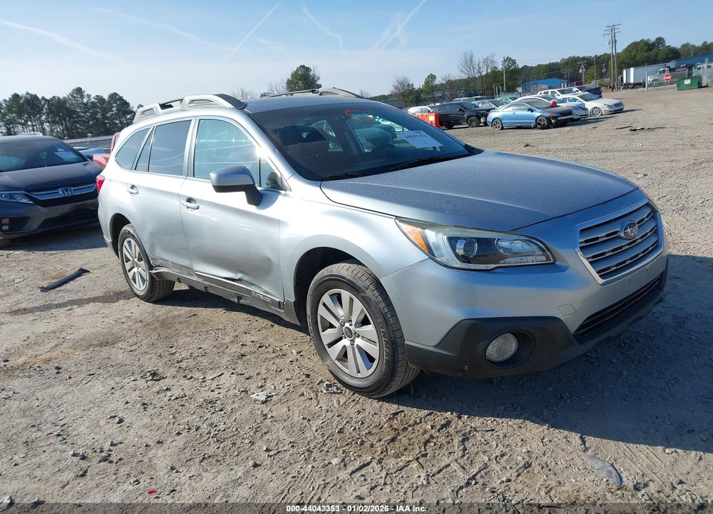 2017 SUBARU OUTBACK 2.5I PREMIUM VIN: 4S4BSADC6H3240043