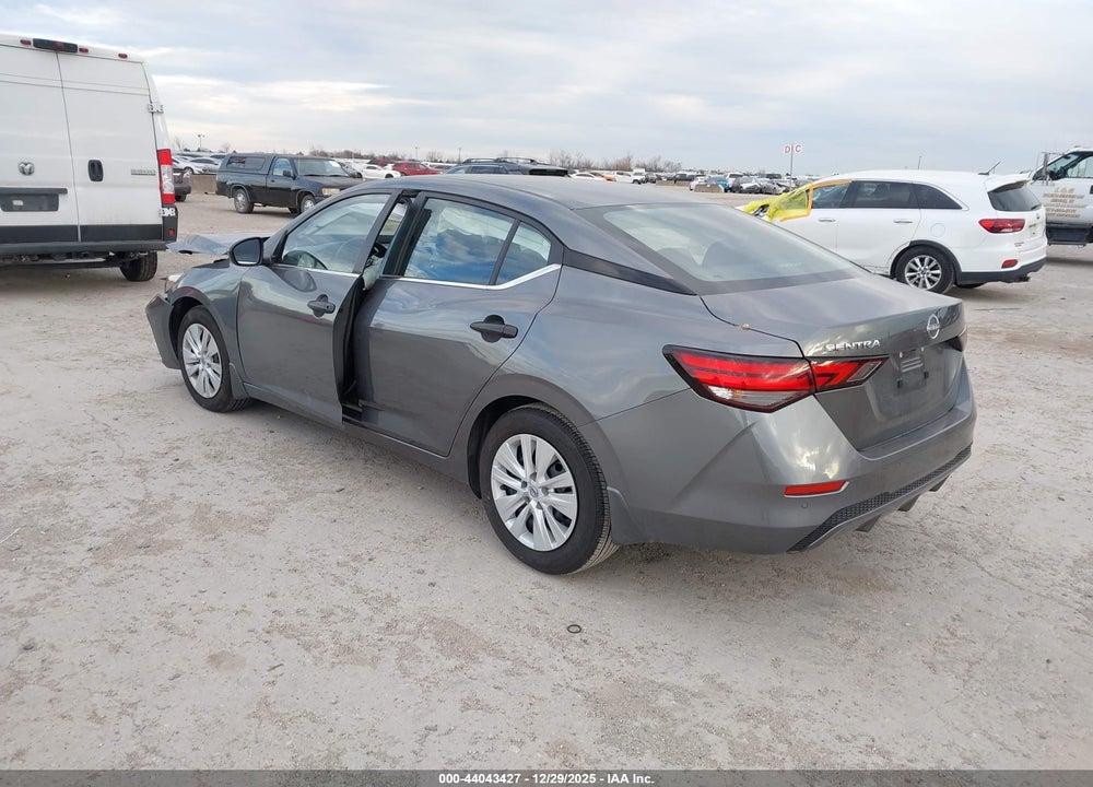 2025 NISSAN SENTRA S VIN: 3N1AB8BV8SY403421