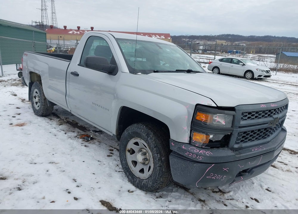 2014 CHEVROLET SILVERADO 1500 WORK TRUCK 1WT VIN: 1GCNKPEHXEZ287082