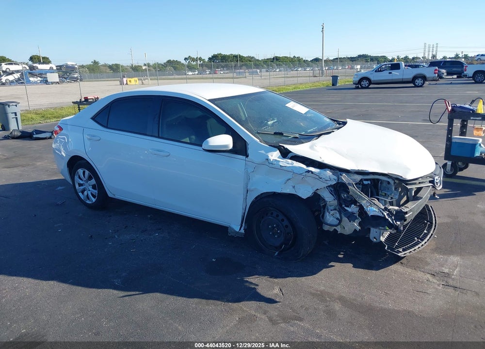 2014 TOYOTA COROLLA LE VIN: 2T1BURHE1EC093545
