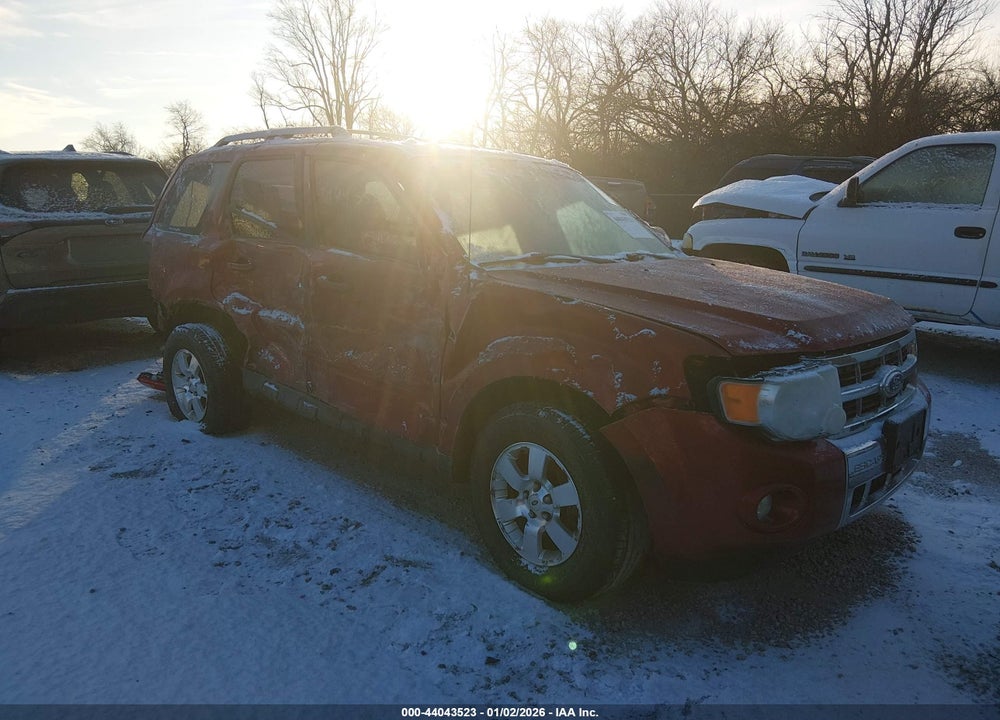 2012 FORD ESCAPE LIMITED VIN: 1FMCU0E76CKB33180