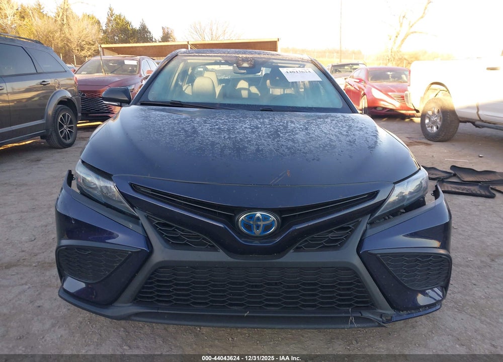 2021 TOYOTA CAMRY SE HYBRID VIN: 4T1G31AK8MU027307