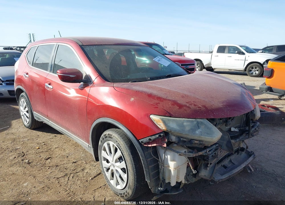 2015 NISSAN ROGUE S VIN: 5N1AT2ML0FC915977