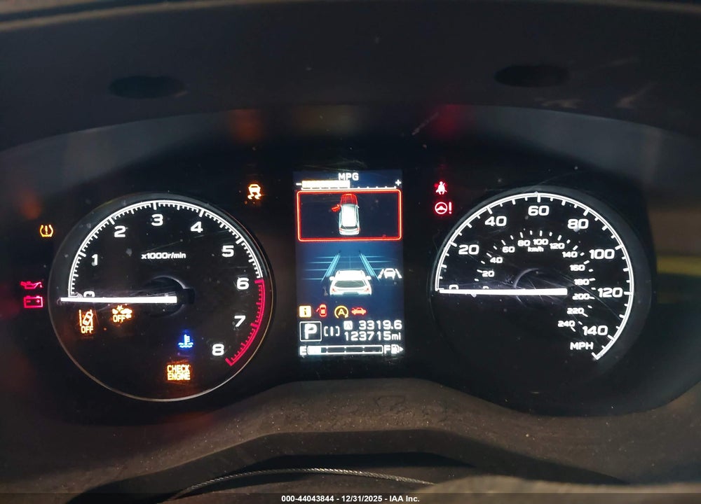 2019 SUBARU FORESTER VIN: JF2SKACC6KH442463