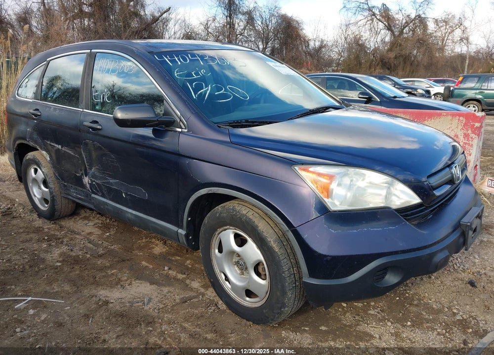 2007 HONDA CR-V LX VIN: 5J6RE383X7L001779