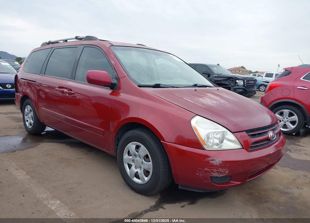 2007 KIA SEDONA LX VIN: KNDMB233976177442