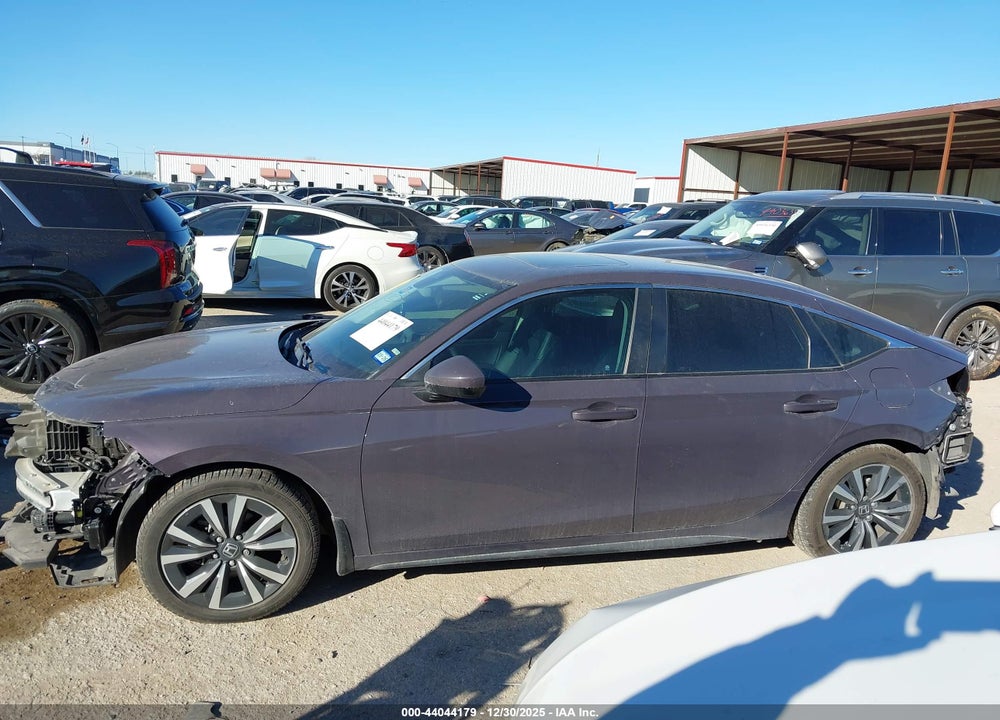 2023 HONDA CIVIC EX-L/EX-L W/O BSI VIN: 19XFL1H71PE011714