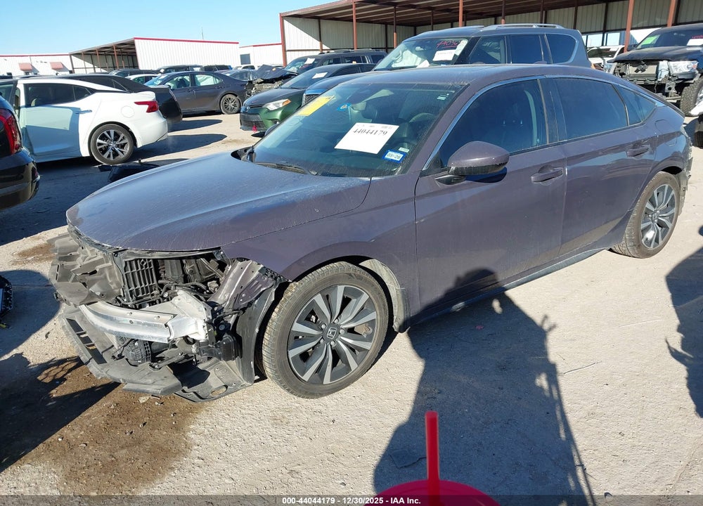 2023 HONDA CIVIC EX-L/EX-L W/O BSI VIN: 19XFL1H71PE011714