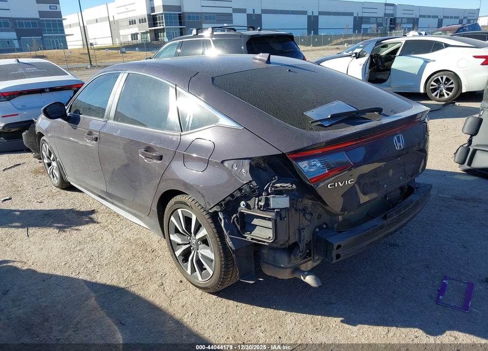 2023 HONDA CIVIC EX-L/EX-L W/O BSI VIN: 19XFL1H71PE011714