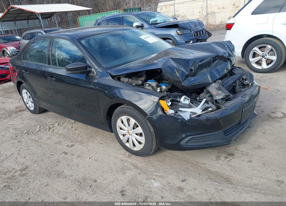 2012 VOLKSWAGEN JETTA 2.0L S VIN: 3VW1K7AJ1CM311563
