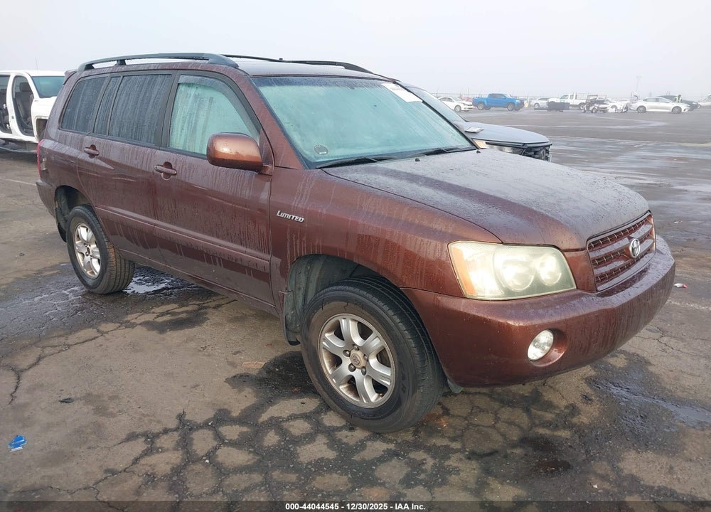 2003 TOYOTA HIGHLANDER LIMITED V6 VIN: JTEGF21A330085464