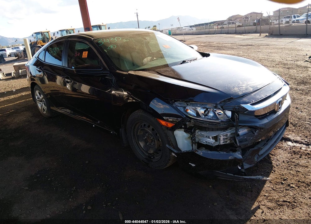 2017 HONDA CIVIC LX VIN: 19XFC2F57HE029532