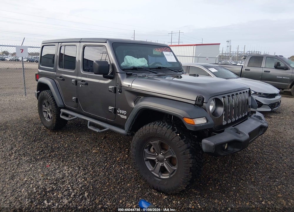 2018 JEEP WRANGLER UNLIMITED SPORT S 4X4 VIN: 1C4HJXDGXJW158537