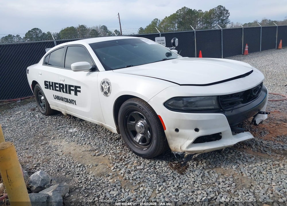 2021 DODGE CHARGER POLICE RWD VIN: 2C3CDXAT2MH527613