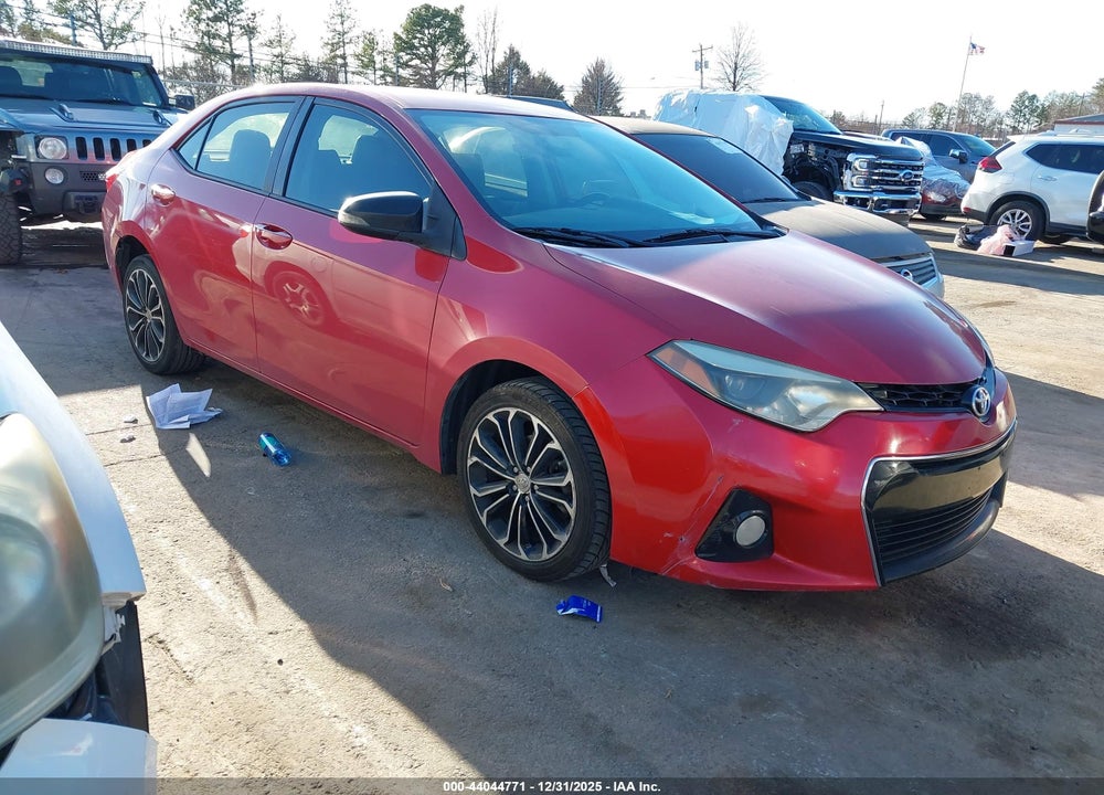 2014 TOYOTA COROLLA S PLUS VIN: 5YFBURHE6EP016041