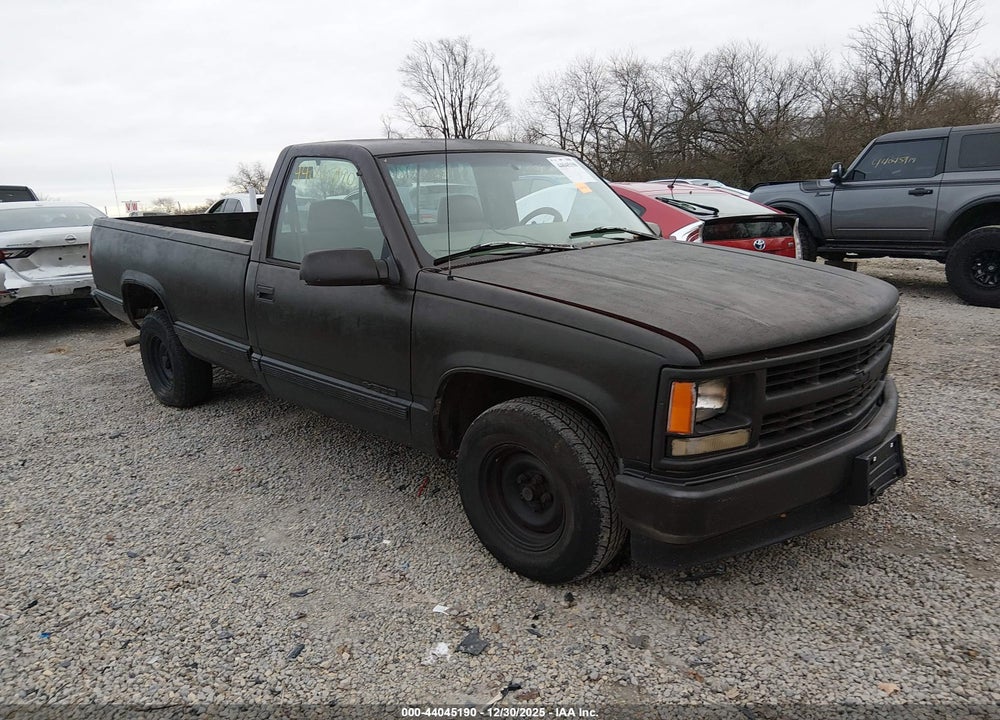 1997 CHEVROLET C1500 FLEETSIDE W/T VIN: 1GCEC14W6VZ255644
