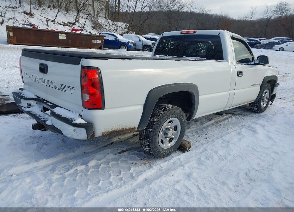 2004 CHEVROLET SILVERADO 1500 WORK TRUCK VIN: 1GCEC14V84Z325599