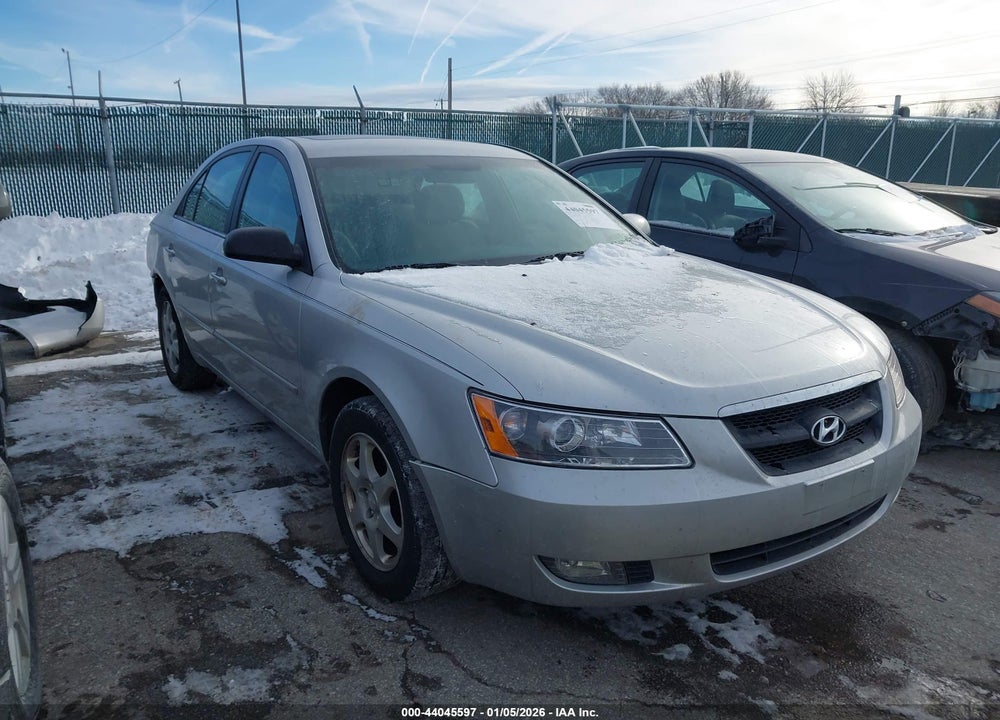 2006 HYUNDAI SONATA GLS V6/LX V6 VIN: 5NPEU46F86H038780