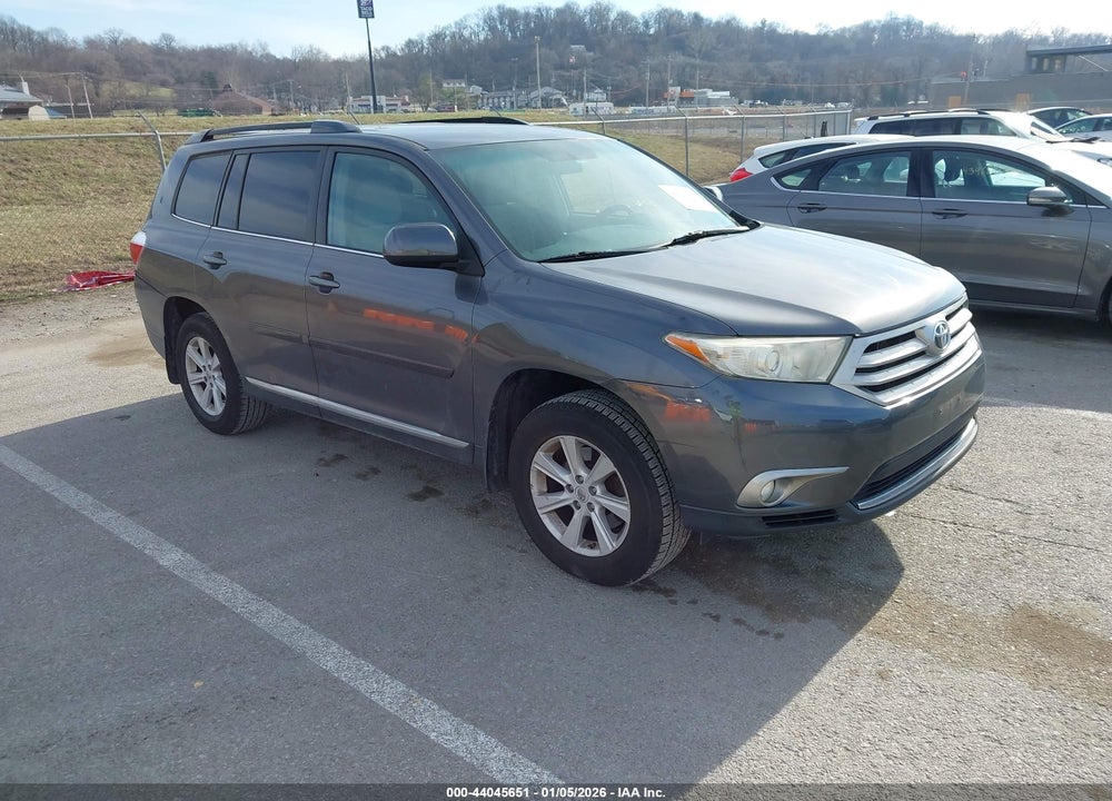 2012 TOYOTA HIGHLANDER BASE V6 VIN: 5TDZK3EH2CS063541