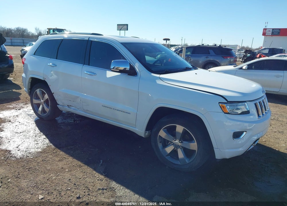 2014 JEEP GRAND CHEROKEE OVERLAND VIN: 1C4RJFCG4EC386430