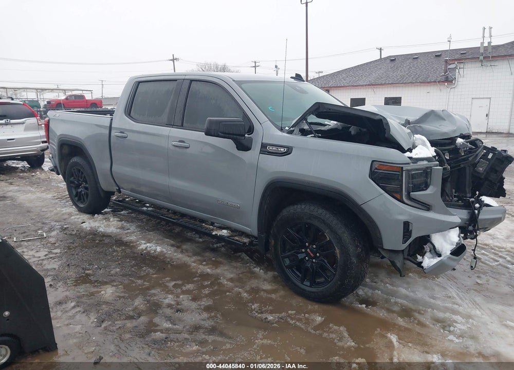 2024 GMC SIERRA 1500 4WD  SHORT BOX ELEVATION WITH 3SB VIN: 1GTUUCED6RZ147595