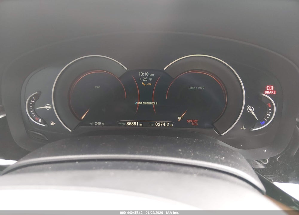 2018 BMW M550I XDRIVE VIN: WBAJB9C56JB286580