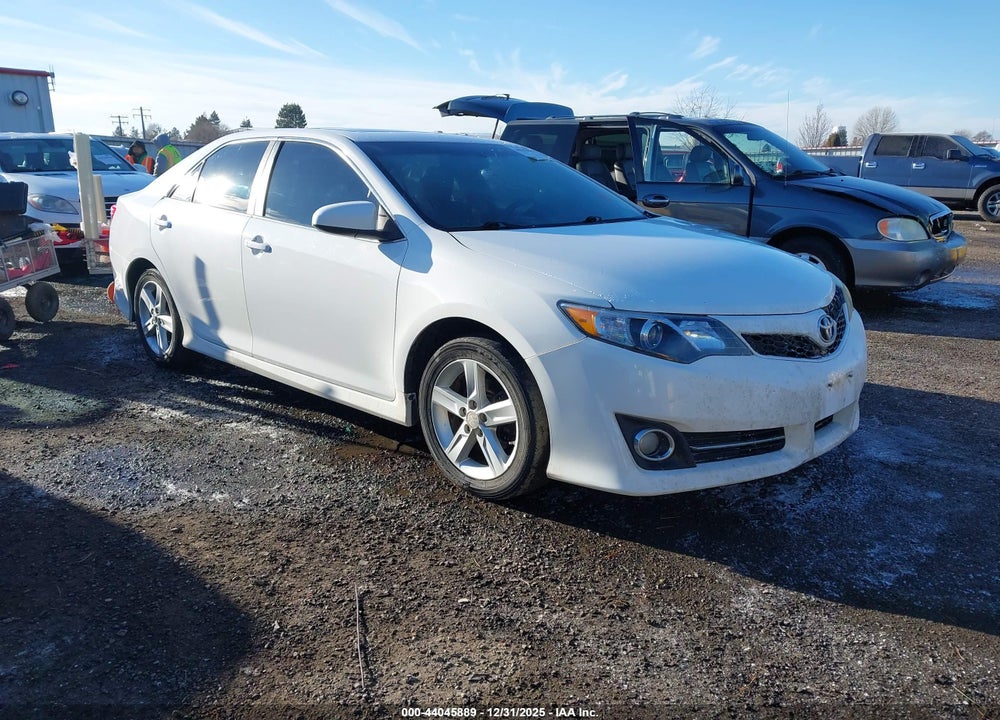 2012 TOYOTA CAMRY SE VIN: 4T1BF1FK7CU558765