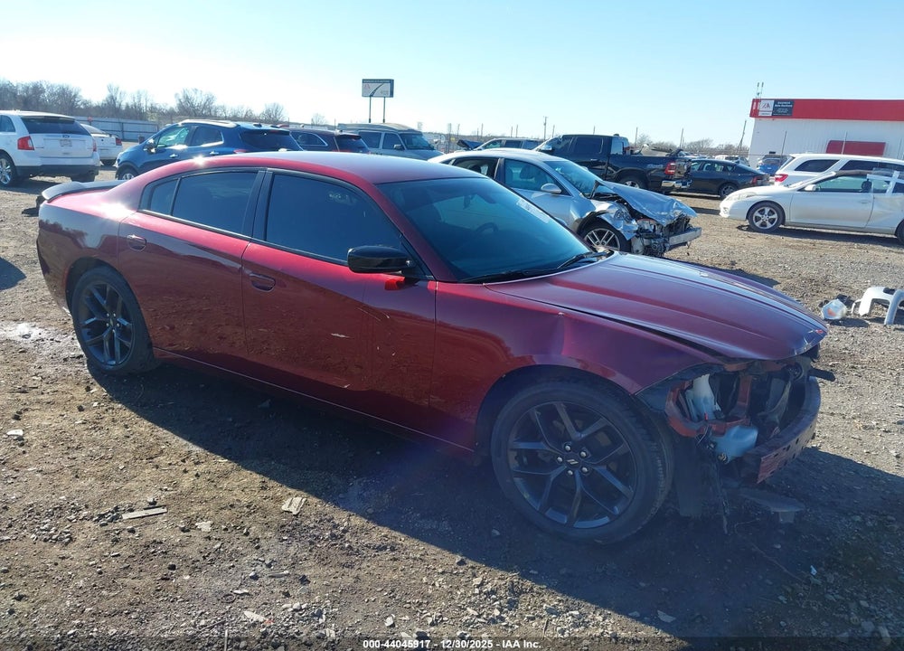 2019 DODGE CHARGER SXT RWD VIN: 2C3CDXBG7KH732665