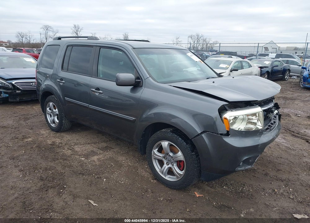 2012 HONDA PILOT EX-L VIN: 5FNYF4H54CB052956