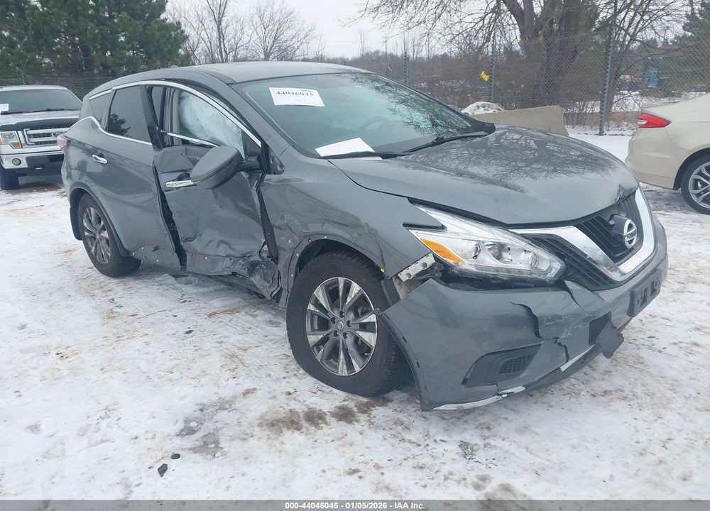 2017 NISSAN MURANO S VIN: 5N1AZ2MH1HN167709