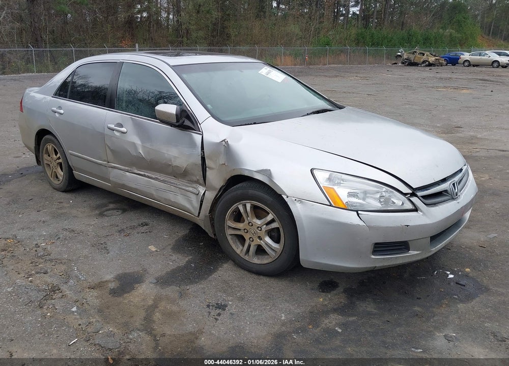 2006 HONDA ACCORD EX VIN: 1HGCM56706A006923