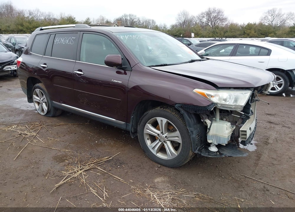 2011 TOYOTA HIGHLANDER LIMITED V6 VIN: 5TDDK3EH0BS086034