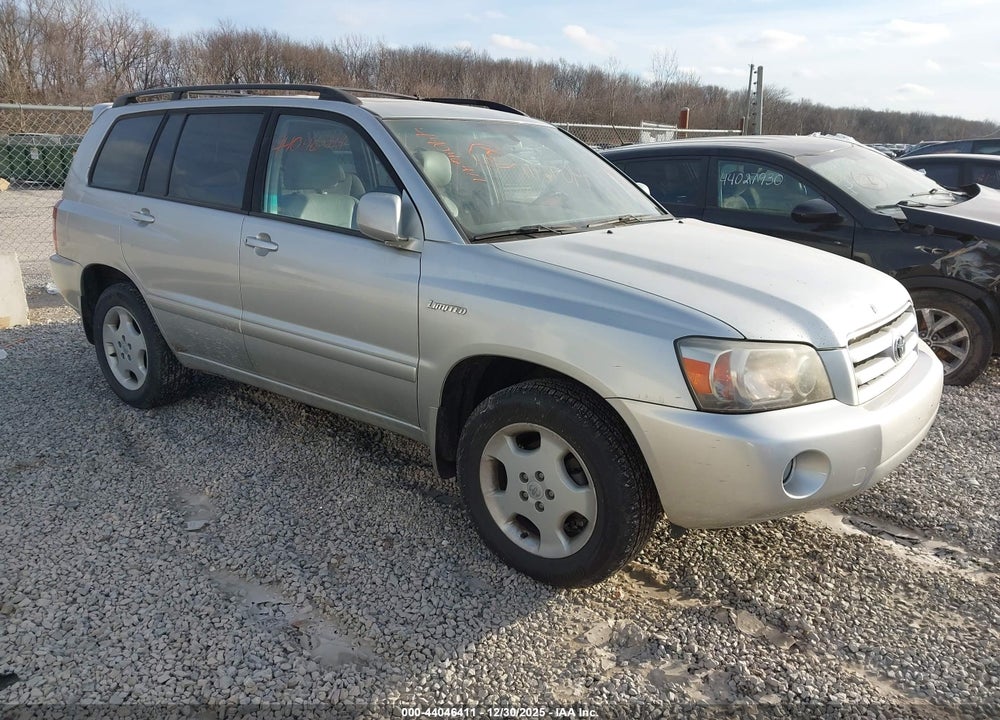 2005 TOYOTA HIGHLANDER LIMITED V6 VIN: JTEEP21A750129604
