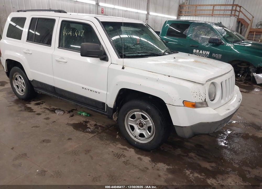 2013 JEEP PATRIOT SPORT VIN: 1C4NJPBA2DD272887