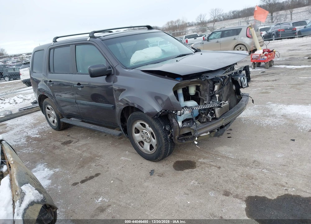 2012 HONDA PILOT LX VIN: 5FNYF4H23CB007545