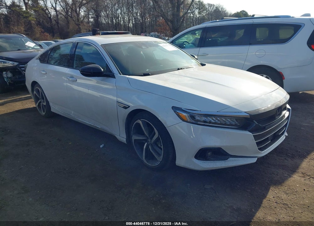 2022 HONDA ACCORD SPORT 2.0T VIN: 1HGCV2F3XNA014437