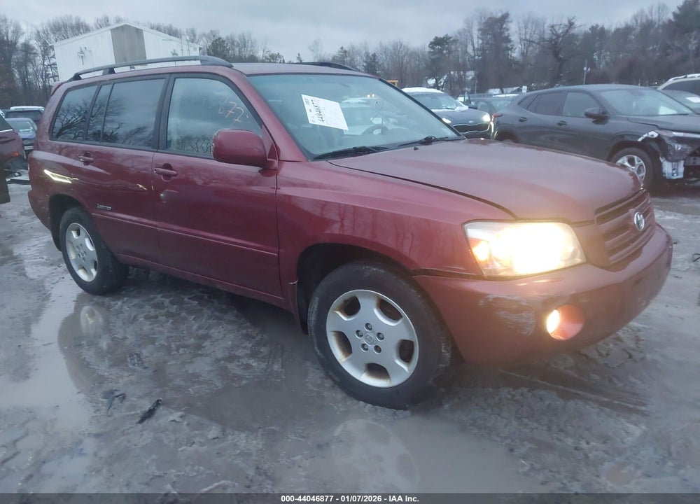 2007 TOYOTA HIGHLANDER LIMITED V6 VIN: JTEEP21A670210578