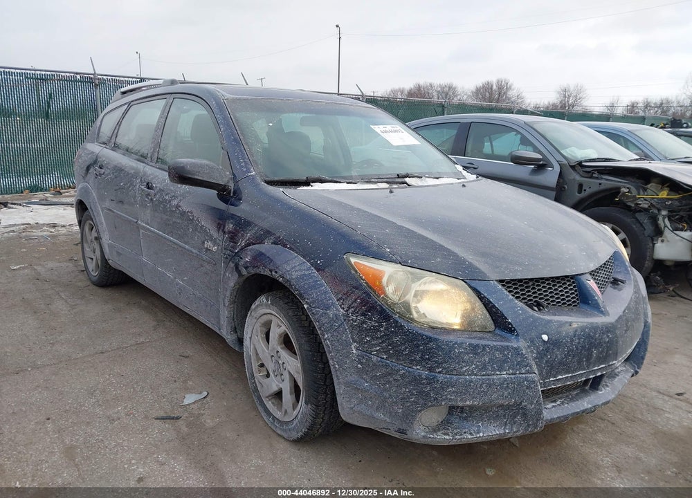 2004 PONTIAC VIBE VIN: 5Y2SL62834Z421931