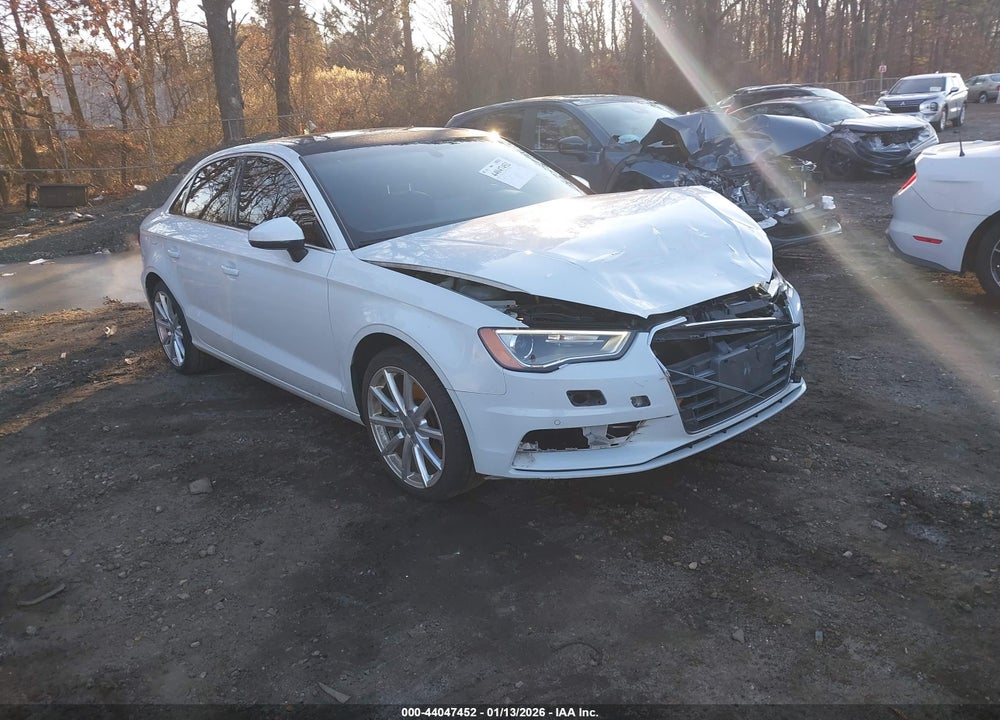 2016 AUDI A3 2.0T PREMIUM VIN: WAUE8GFF0G1039580