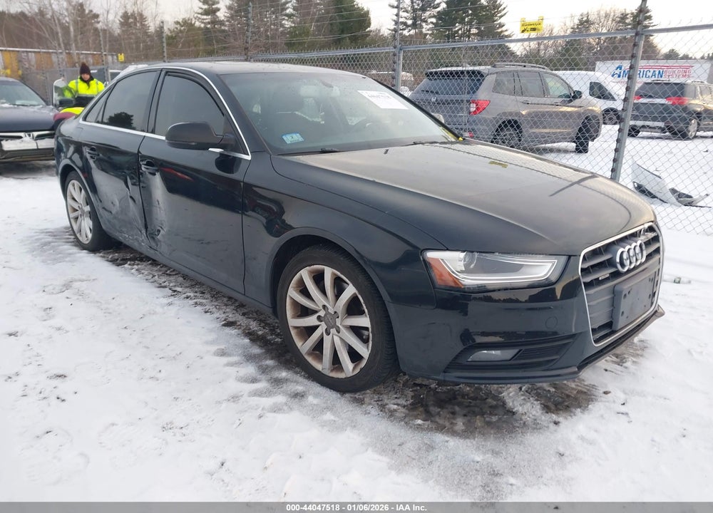 2013 AUDI A4 2.0T PREMIUM VIN: WAUFFAFL3DN047027