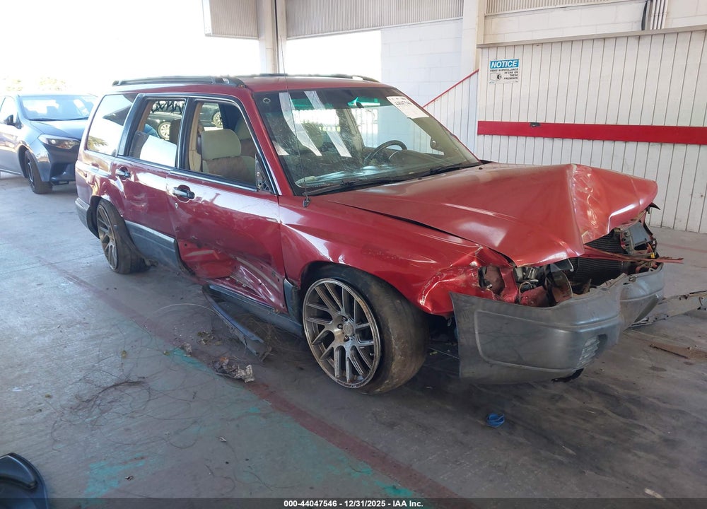 1999 SUBARU FORESTER L VIN: JF1SF6357XG729220