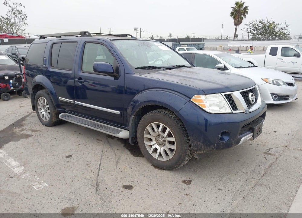 2010 NISSAN PATHFINDER LE VIN: 5N1AR1NN4AC624321