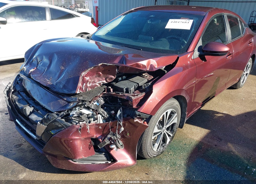 2022 NISSAN SENTRA SV XTRONIC CVT VIN: 3N1AB8CV7NY231725